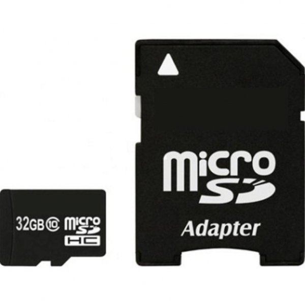Карта пам'яті eXceleram 32Gb microSDHC class 10, UHS-I, с адаптером SD (MSD3210A)