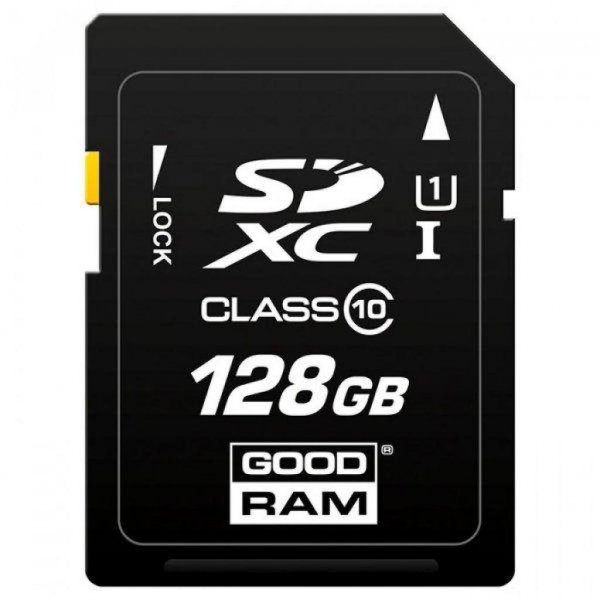Карта пам'яті GOODRAM 128GB SDXC class10 USH-I (S1A0-1280R11)