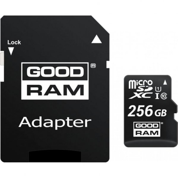 Карта пам'яті GOODRAM 256GB microSDXC class 10 UHS-I (M1AA-2560R12)