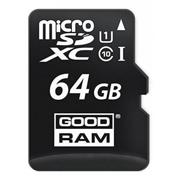 Карта пам'яті GOODRAM 64GB microSDXC Class 10 UHS-I (M1AA-0640R11) Карта пам'яті GOODRAM 64GB microSDXC Class 10 UHS-I (M1AA-0640R11)