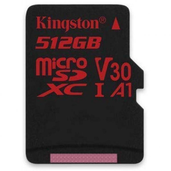 Карта пам'яті Kingston 512GB microSDXC class 10 UHS-I U3 Canvas React (SDCR/512GB) Карта пам'яті Kingston 512GB microSDXC class 10 UHS-I U3 Canvas React (SDCR/512GB)