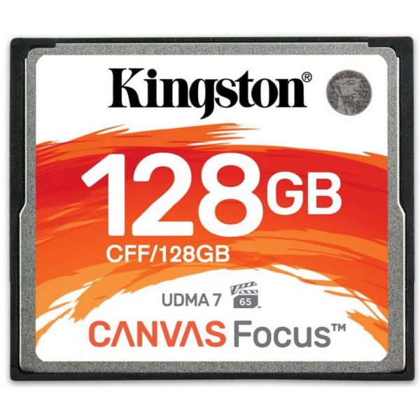 Карта пам'яті Kingston Compact Flash Card 128Gb Canvas Focus UDMA7 (CFF/128GB) Карта пам'яті Kingston Compact Flash Card 128Gb Canvas Focus UDMA7 (CFF/128GB)