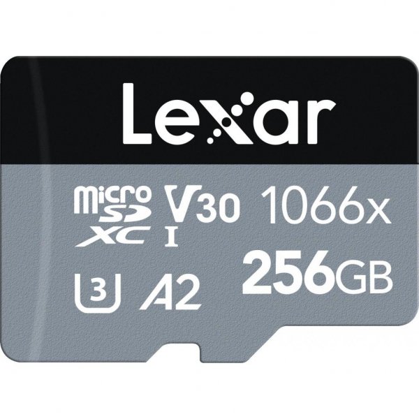 Карта пам'яті Lexar 256GB microSDXC class 10 UHS-I 1066x Silver (LMS1066256G-BNANG) Карта пам'яті Lexar 256GB microSDXC class 10 UHS-I 1066x Silver (LMS1066256G-BNANG)