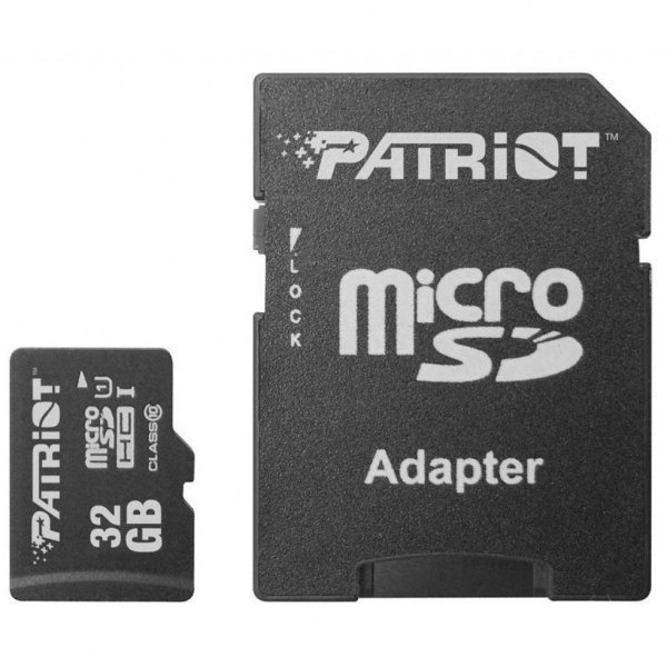 Карта пам'яті Patriot 32GB microSDHC class10 (PSF32GMCSDHC10)
