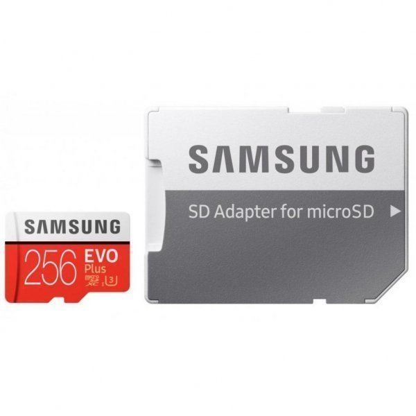 Карта пам'яті Samsung 256GB microSDXC class 10 UHS-I U3 Evo Plus (MB-MC256GA/RU)