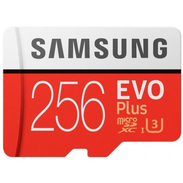Карта пам'яті Samsung 256GB microSDXC class 10 UHS-I U3 Evo Plus (MB-MC256GA/RU)