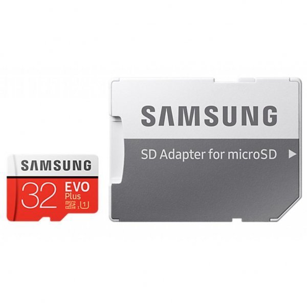 Карта пам'яті Samsung 32GB microSD class 10 UHS-I Evo Plus (MB-MC32GA/RU) Карта пам'яті Samsung 32GB microSD class 10 UHS-I Evo Plus (MB-MC32GA/RU)