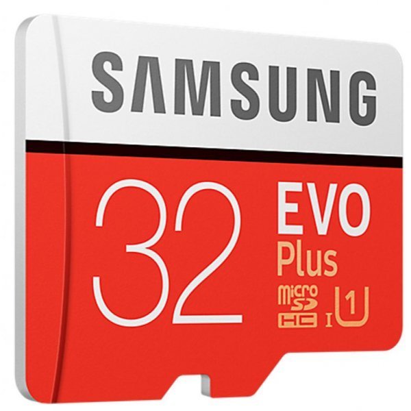 Карта пам'яті Samsung 32GB microSD class 10 UHS-I Evo Plus (MB-MC32GA/RU) Карта пам'яті Samsung 32GB microSD class 10 UHS-I Evo Plus (MB-MC32GA/RU)