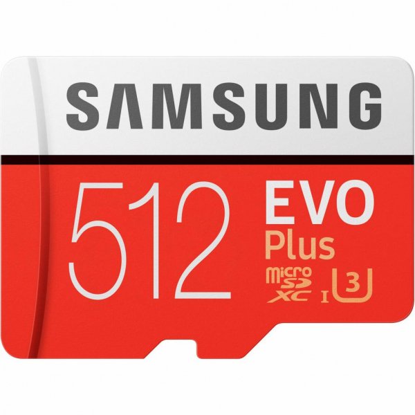 Карта пам'яті Samsung 512GB microSD class 10 UHS-I U3 Evo Plus V2 (MB-MC512HA/RU) Карта пам'яті Samsung 512GB microSD class 10 UHS-I U3 Evo Plus V2 (MB-MC512HA/RU)