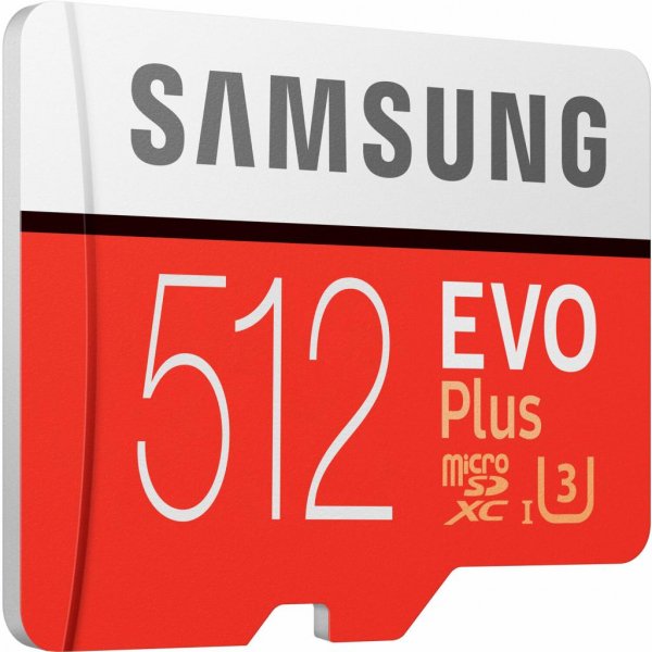 Карта пам'яті Samsung 512GB microSD class 10 UHS-I U3 Evo Plus V2 (MB-MC512HA/RU) Карта пам'яті Samsung 512GB microSD class 10 UHS-I U3 Evo Plus V2 (MB-MC512HA/RU)