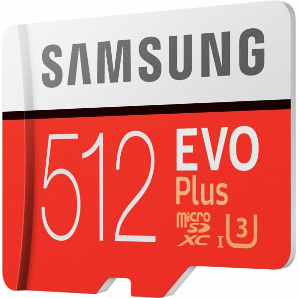 Карта пам'яті Samsung 512GB microSD class 10 UHS-I U3 Evo Plus V2 (MB-MC512HA/RU) Карта пам'яті Samsung 512GB microSD class 10 UHS-I U3 Evo Plus V2 (MB-MC512HA/RU)