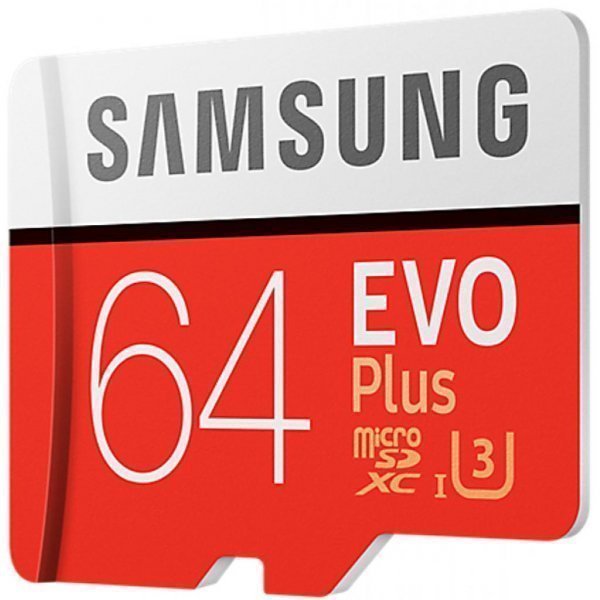 Карта пам'яті Samsung 64GB microSD class 10 EVO PLUS UHS-I (MB-MC64GA/RU) Карта пам'яті Samsung 64GB microSD class 10 EVO PLUS UHS-I (MB-MC64GA/RU)