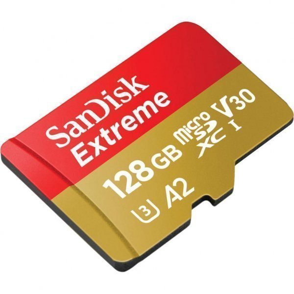 Карта пам'яті SANDISK 128GB microSDXC class 10 A2 V30 UHS-I U3 Extreme (SDSQXA1-128G-GN6AA)