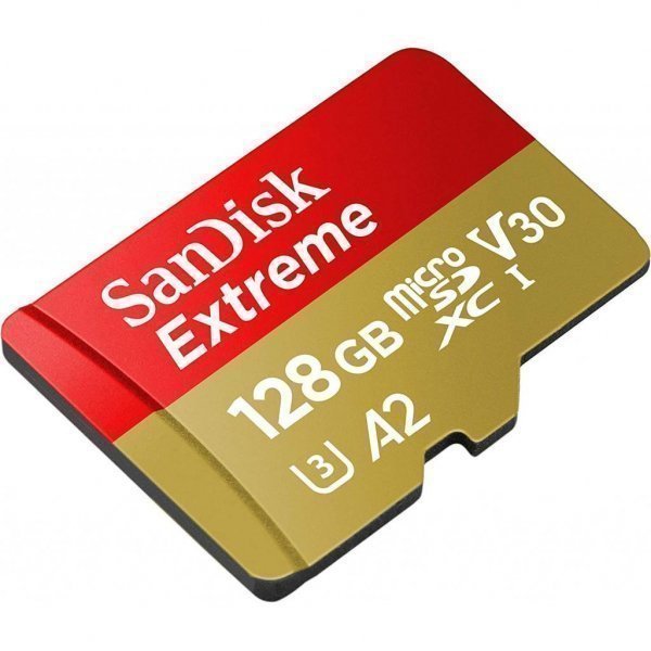 Карта пам'яті SANDISK 128GB microSDXC class 10 UHS-I U3 A2 Extreme Pro V30 (SDSQXA1-128G-GN6MA) Карта пам'яті SANDISK 128GB microSDXC class 10 UHS-I U3 A2 Extreme Pro V30 (SDSQXA1-128G-GN6MA)
