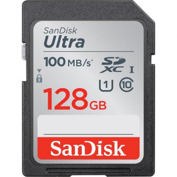 Карта пам'яті SANDISK 128GB SDXC class 10 UHS-I Ultra (SDSDUNR-128G-GN6IN)