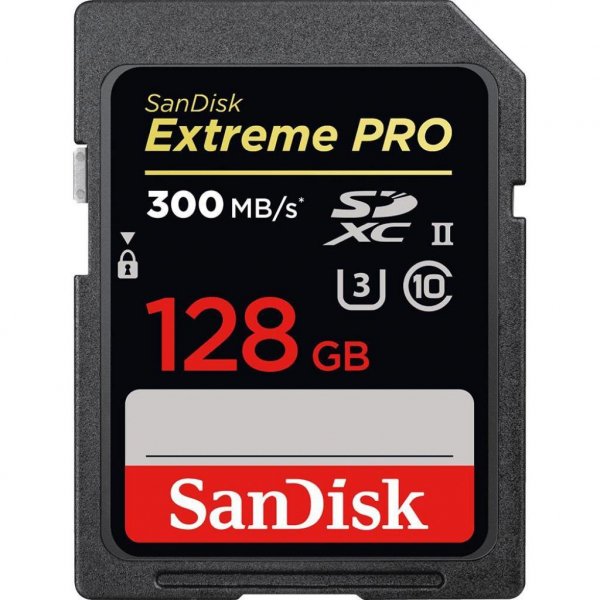 Карта пам'яті SANDISK 128GB SDXC class 10 UHS-II 4K Extreme Pro (SDSDXPK-128G-GN4IN)