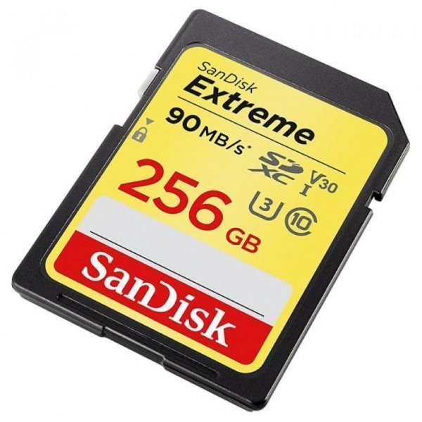 Карта пам'яті SANDISK 256GB SDXC class 10 V30 A1 UHS-I U3 4K Extreme (SDSDXVF-256G-GNCIN)