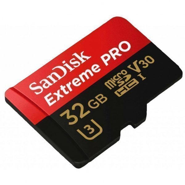 Карта пам'яті SANDISK 32GB microSDHC class 10 V30 A1 UHS-I U3 4K Extreme Pro (SDSQXCG-032G-GN6MA) Карта пам'яті SANDISK 32GB microSDHC class 10 V30 A1 UHS-I U3 4K Extreme Pro (SDSQXCG-032G-GN6MA)