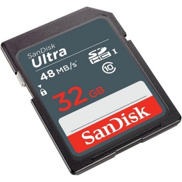 Карта пам'яті SANDISK 32GB SDHC class 10 UHS-I Ultra Lite (SDSDUNR-032G-GN3IN)