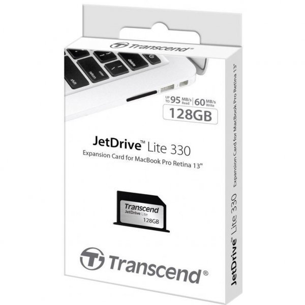Карта пам'яті Transcend 128Gb JetDrive Lite 330 (TS128GJDL330) Карта пам'яті Transcend 128Gb JetDrive Lite 330 (TS128GJDL330)