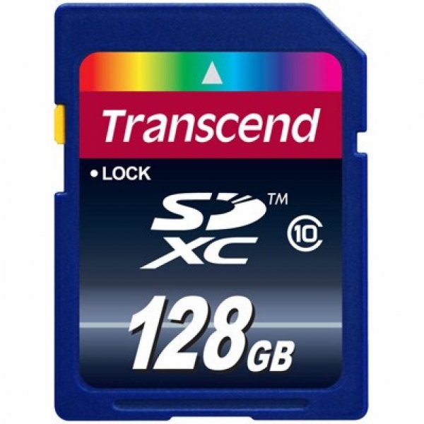 Карта пам'яті Transcend 128Gb SDXC class 10 (TS128GSDXC10) Карта пам'яті Transcend 128Gb SDXC class 10 (TS128GSDXC10)