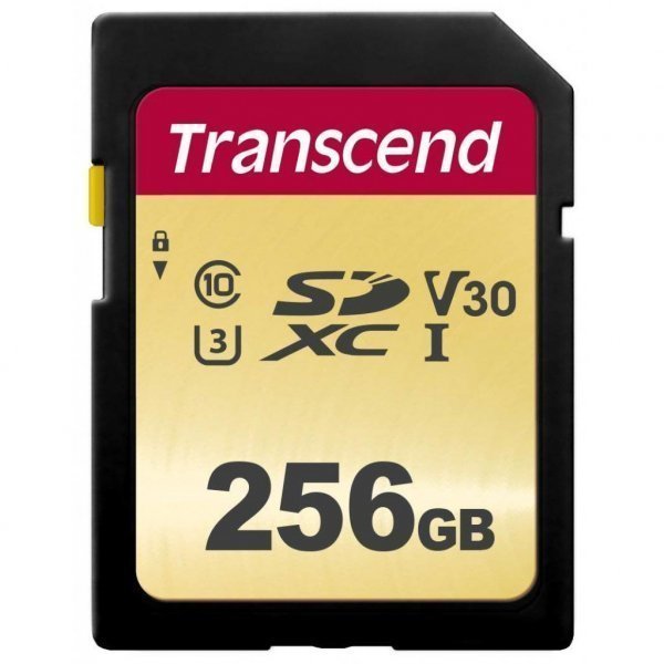 Карта пам'яті Transcend 256GB SDXC class 10 UHS-I (TS256GSDC500S)