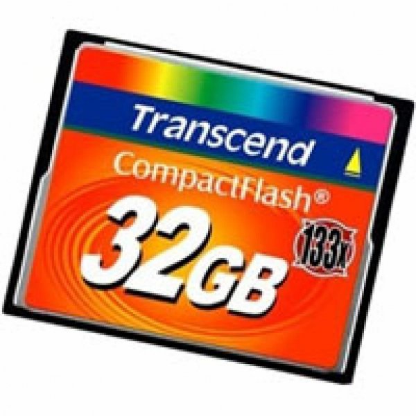 Карта пам'яті Transcend 32Gb Compact Flash 133x (TS32GCF133)