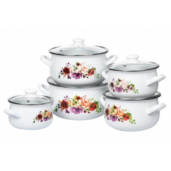 Каструля Ardesto Magic Flowers з кришкою 3,5 л (AR0135)