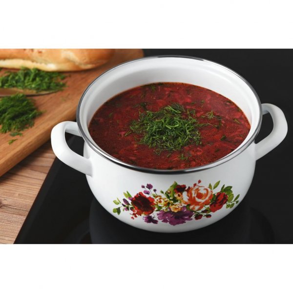 Каструля Ardesto Magic Flowers з кришкою 3,5 л (AR0135)