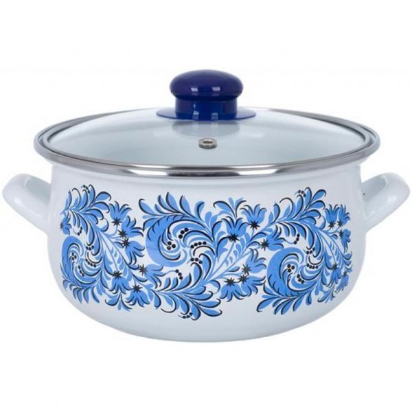 Каструля Infinity Сині квіти 1.8 л (6415017)
