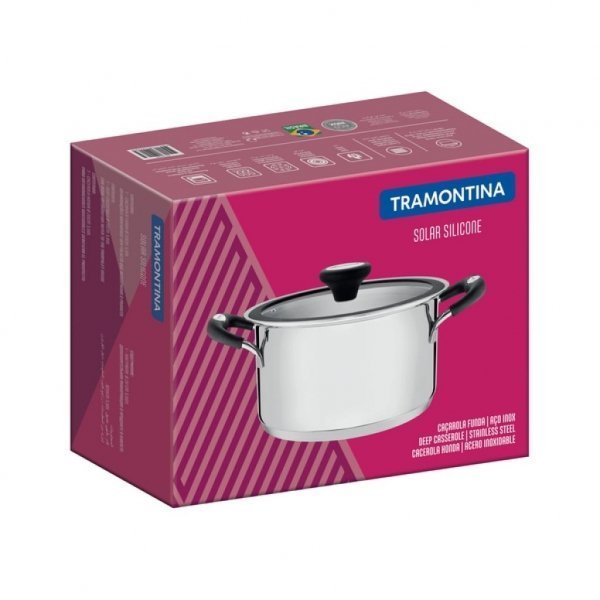 Каструля Tramontina Solar silicone 3.6 л (62124/203)