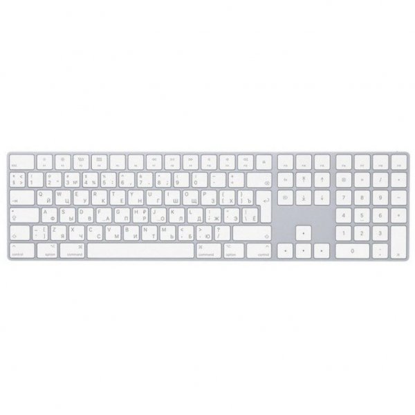 Клавіатура Apple A1843 Bluetooth Magic Keyboard with Numpad (MQ052RS/A) Клавіатура Apple A1843 Bluetooth Magic Keyboard with Numpad (MQ052RS/A)