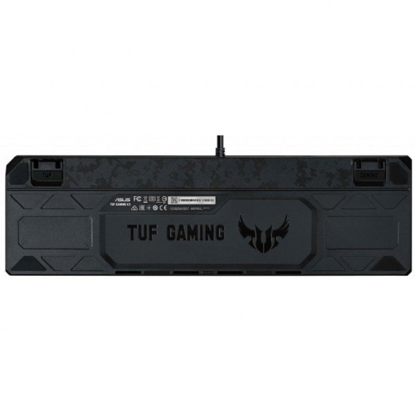Клавіатура ASUS TUF Gaming K3 Kailh Red Switches USB Black (90MP01Q0-BKRA00)