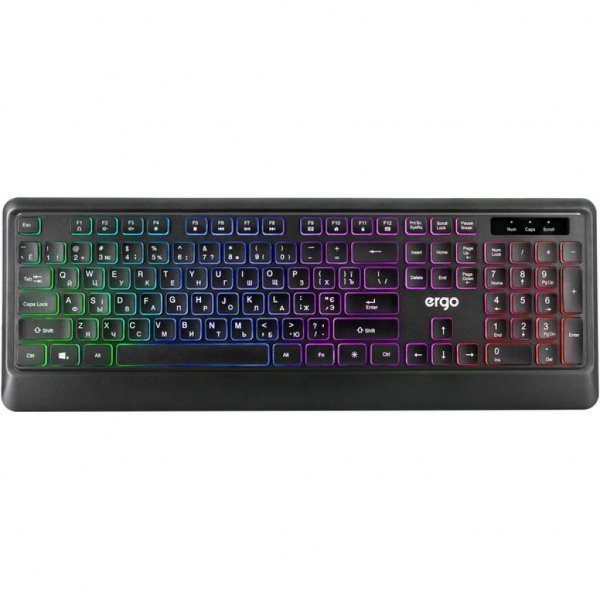 Клавіатура Ergo KB-635 USB Black (KB-635) Клавіатура Ergo KB-635 USB Black (KB-635)