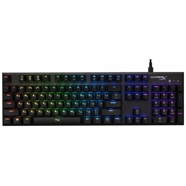 Клавіатура HyperX FPS RGB Kailh Silver Speed (HX-KB1SS2-RU) Клавіатура HyperX FPS RGB Kailh Silver Speed (HX-KB1SS2-RU)