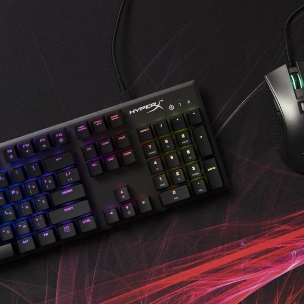 Клавіатура HyperX FPS RGB Kailh Silver Speed (HX-KB1SS2-RU) Клавіатура HyperX FPS RGB Kailh Silver Speed (HX-KB1SS2-RU)