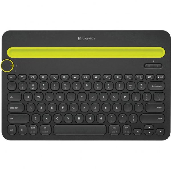 Клавіатура Logitech Bluetooth Multi-Device Keyboard K480 Black (920-006368)