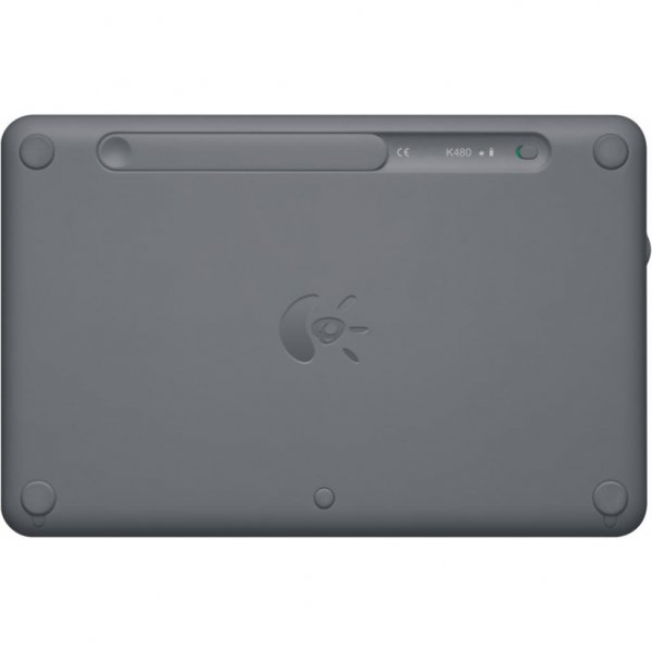 Клавіатура Logitech Bluetooth Multi-Device Keyboard K480 Black (920-006368)