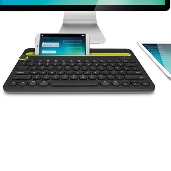 Клавіатура Logitech Bluetooth Multi-Device Keyboard K480 Black (920-006368)