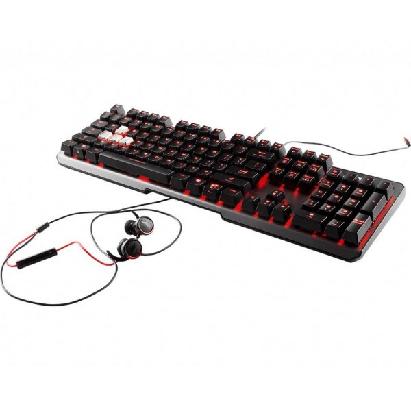 Клавіатура MSI Vigor GK60 USB RU Cherry MX Red