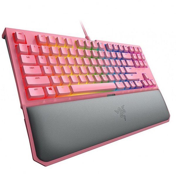 Клавіатура Razer BlackWidow TE CHROMA V2, Quartz Edition (RZ03-02191700-R3M1)