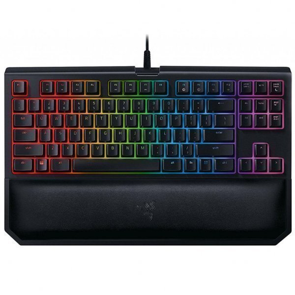 Клавіатура Razer BlackWidow TE Chroma V2, yellow switch (RZ03-02190800-R3M1) Клавіатура Razer BlackWidow TE Chroma V2, yellow switch (RZ03-02190800-R3M1)