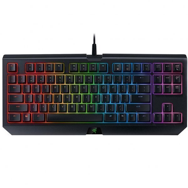 Клавіатура Razer BlackWidow TE Chroma V2, yellow switch (RZ03-02190800-R3M1) Клавіатура Razer BlackWidow TE Chroma V2, yellow switch (RZ03-02190800-R3M1)