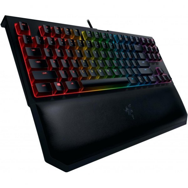 Клавіатура Razer BlackWidow TE Chroma V2, yellow switch (RZ03-02190800-R3M1) Клавіатура Razer BlackWidow TE Chroma V2, yellow switch (RZ03-02190800-R3M1)