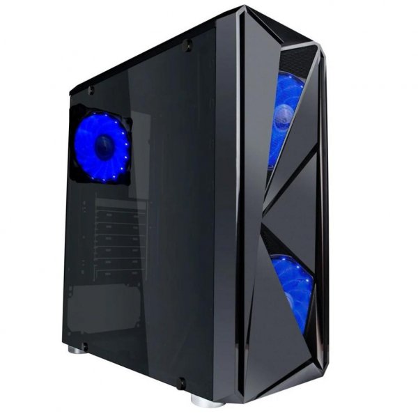 Корпус до комп'ютера 1stPlayer F4-3A1-15LED BLUE