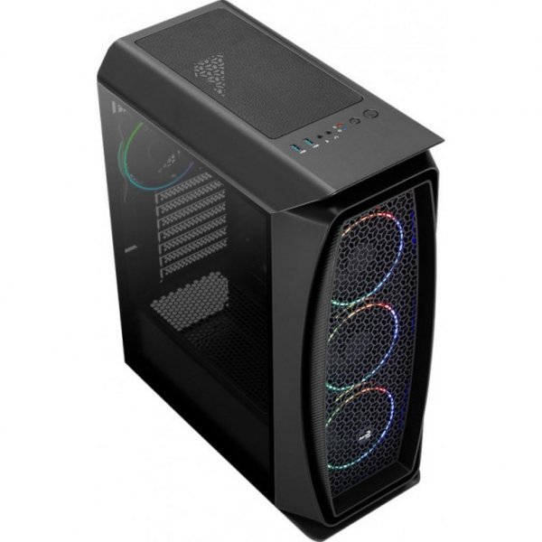 Корпус до комп'ютера AeroCool Aero One Mini Eclipse-G-BK-v1 Black