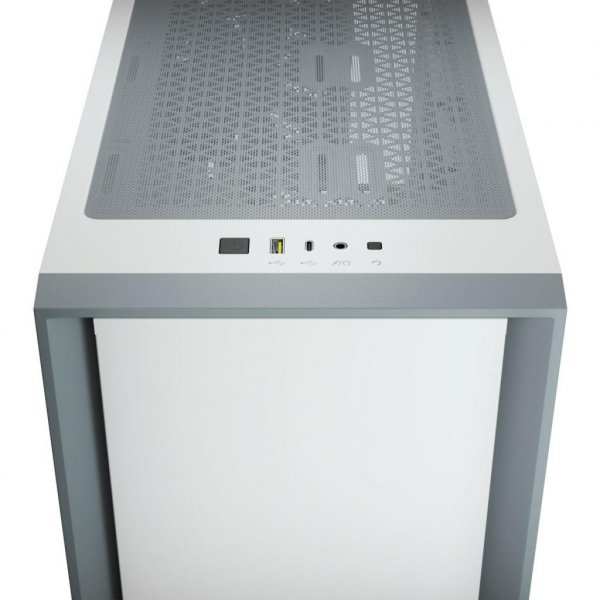 Корпус до комп'ютера CORSAIR 4000D Tempered Glass White (CC-9011199-WW)