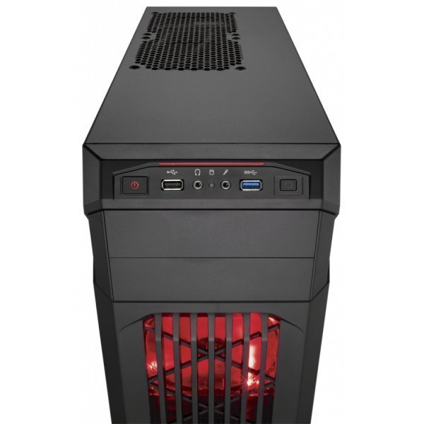 Корпус до комп'ютера Corsair Carbide Series SPEC-01 RED LED (CC-9011050-WW)