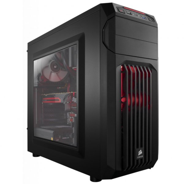 Корпус до комп'ютера Corsair Carbide Series SPEC-01 RED LED (CC-9011050-WW)