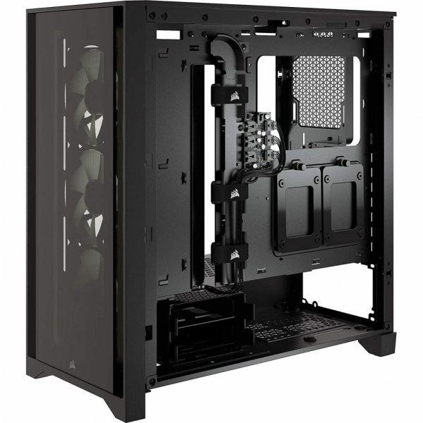 Корпус до комп'ютера CORSAIR iCUE 4000X RGB Tempered Glass Black (CC-9011204-WW)